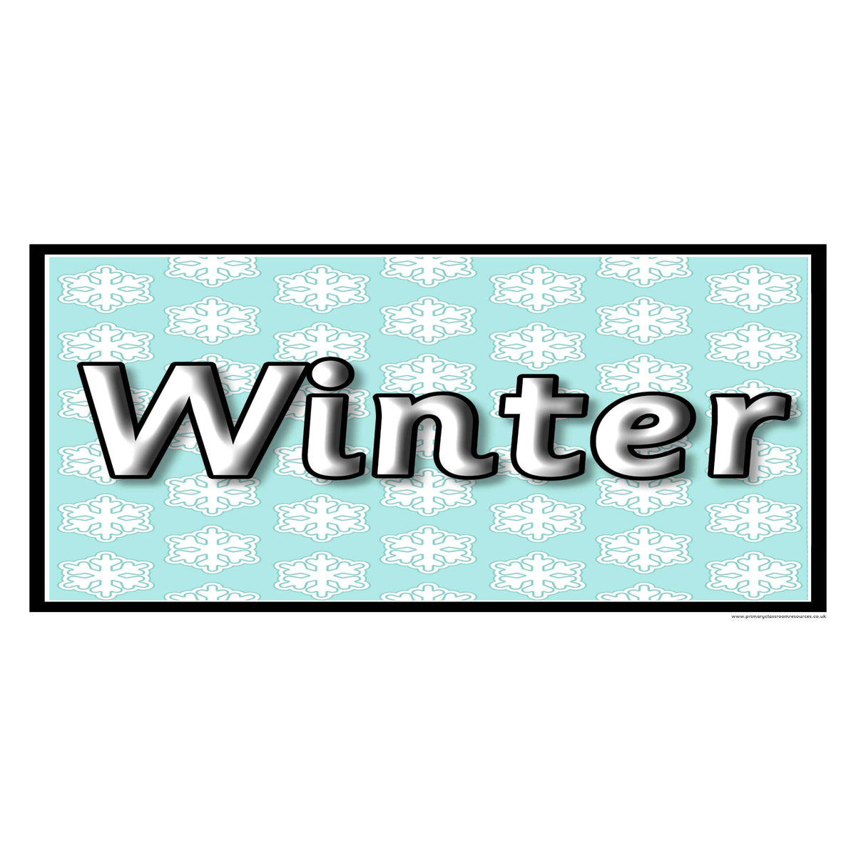 Instant Display Lettering Winter Snow/Winter Display Resources Pack – Primary Classroom Resources