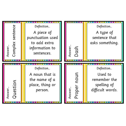 SPaG Loop Cards - Set 2:Primary Classroom Resources