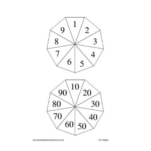 Spinner Templates:Primary Classroom Resources