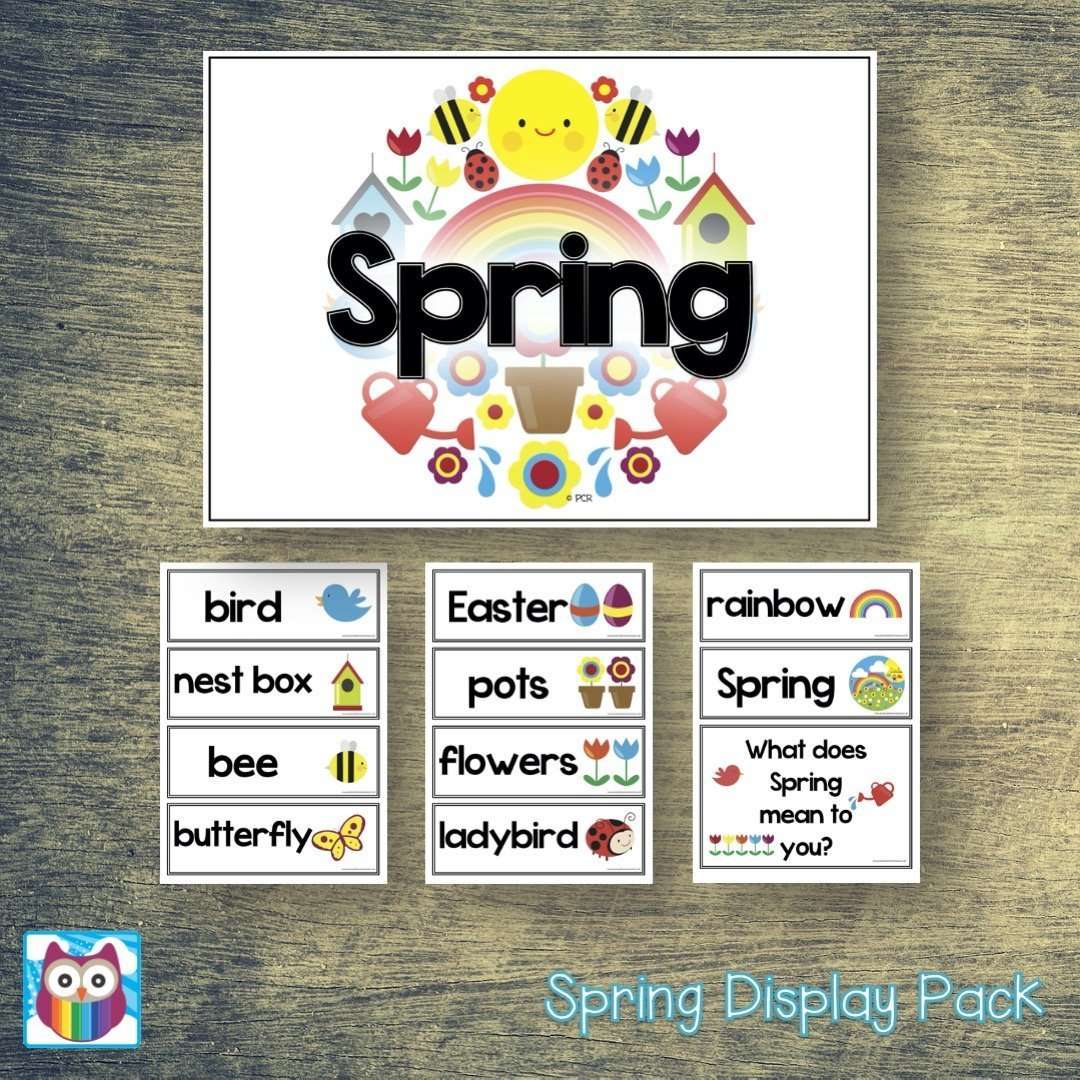 Spring Display Pack:Primary Classroom Resources