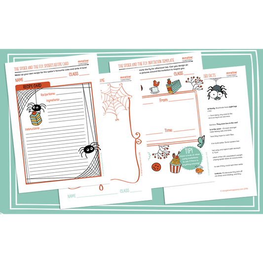 Storytime Resource Pack - The Spider and the Fly:Primary Classroom Resources