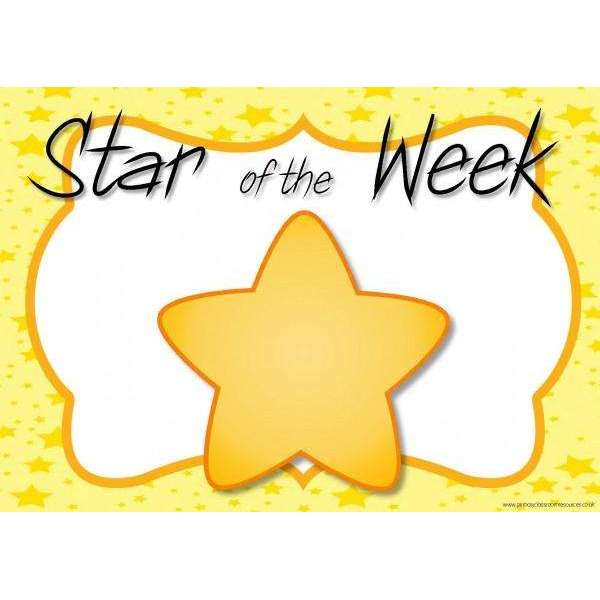 Star of the Week Header Signs:Primary Classroom Resources