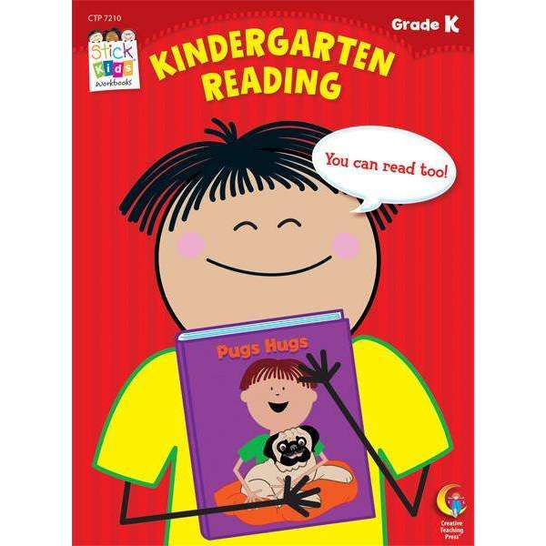 Stick Kids Workbook - Kindergarten Reading - Grade K - (Age 5):Primary Classroom Resources