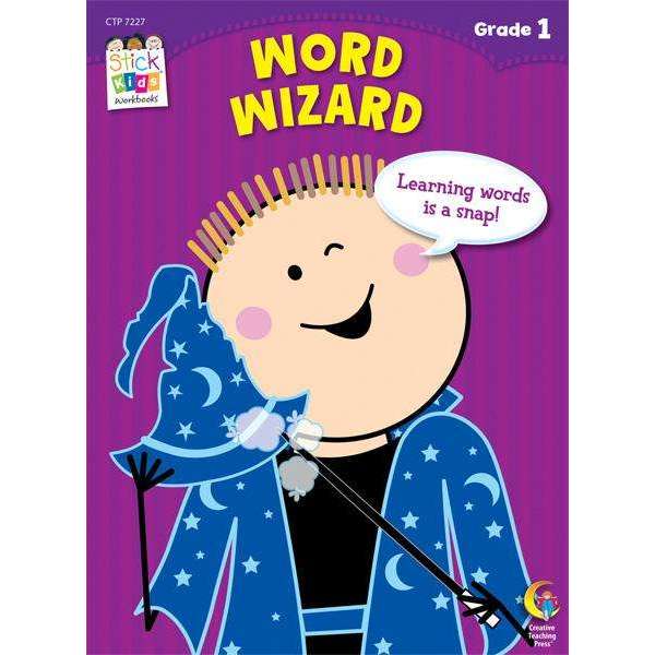 Stick Kids Workbook - Word Wizard - Grade 1 - (Age 6-7):Primary Classroom Resources