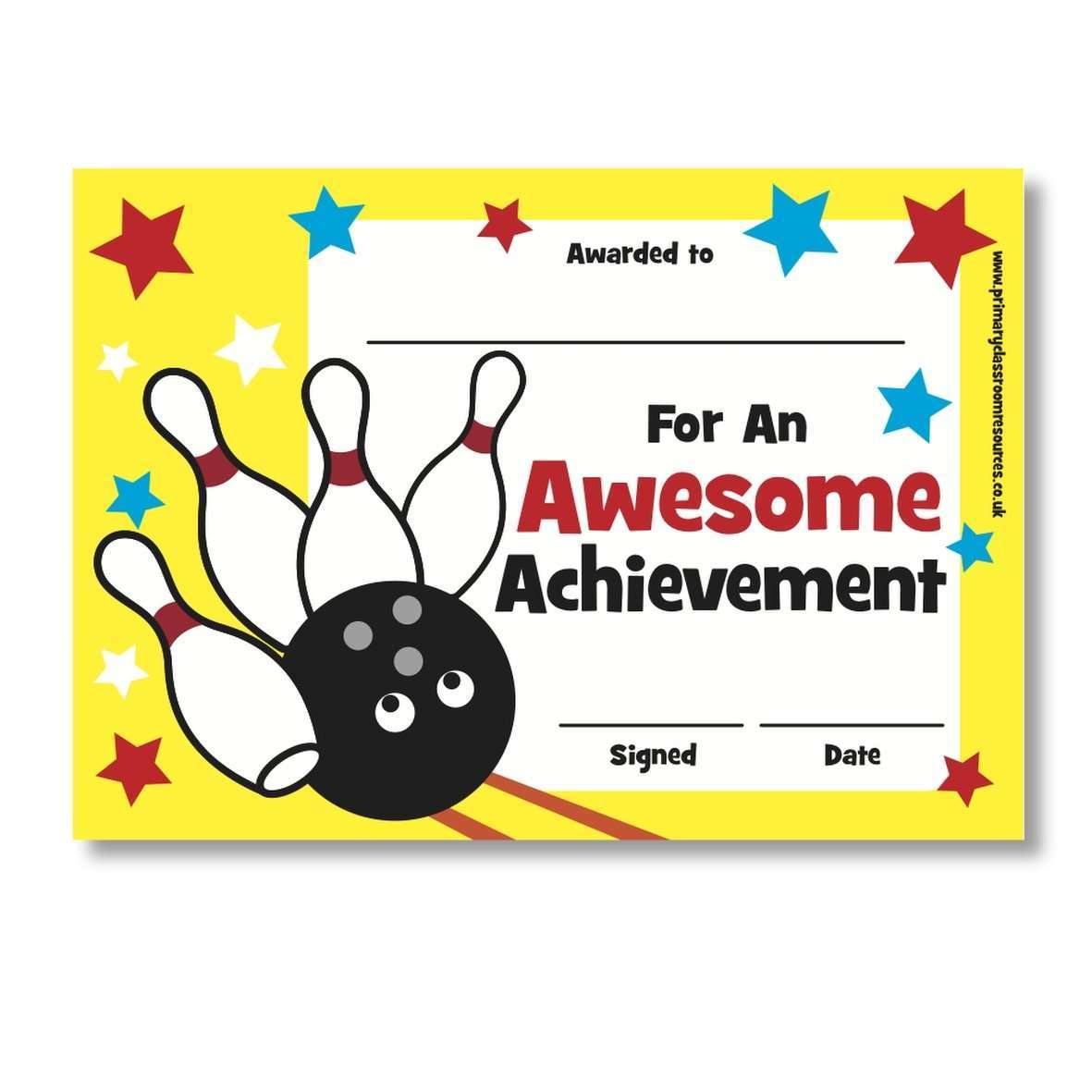 Sticky Certificates - Awesome Achievement:Primary Classroom Resources
