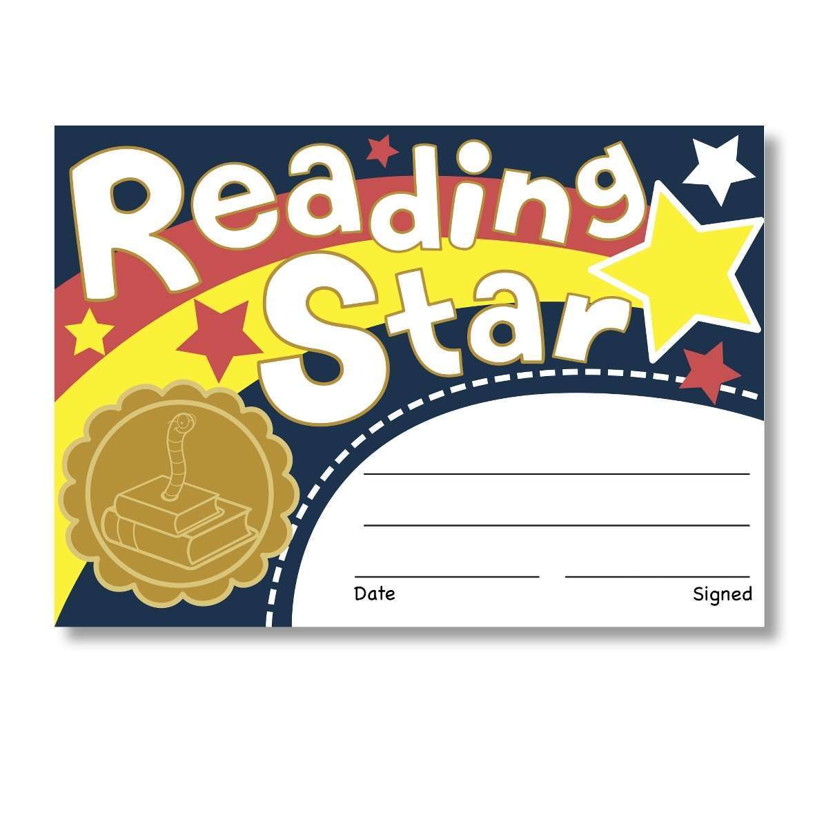 Sticky Certificates - Reading Star:Primary Classroom Resources