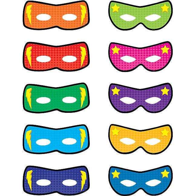 Superhero Masks Classroom Display Accents – Primary Classroom Resources