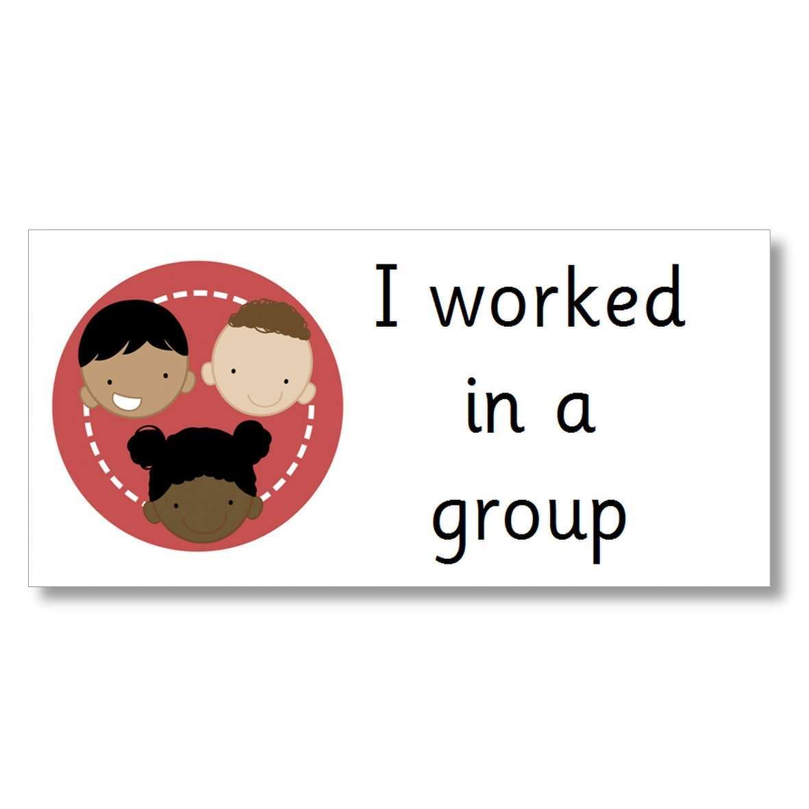 Support Marking Stickers - I worked in a group:Primary Classroom Resources