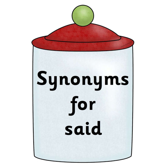 Sweetie Synonyms for Said:Primary Classroom Resources