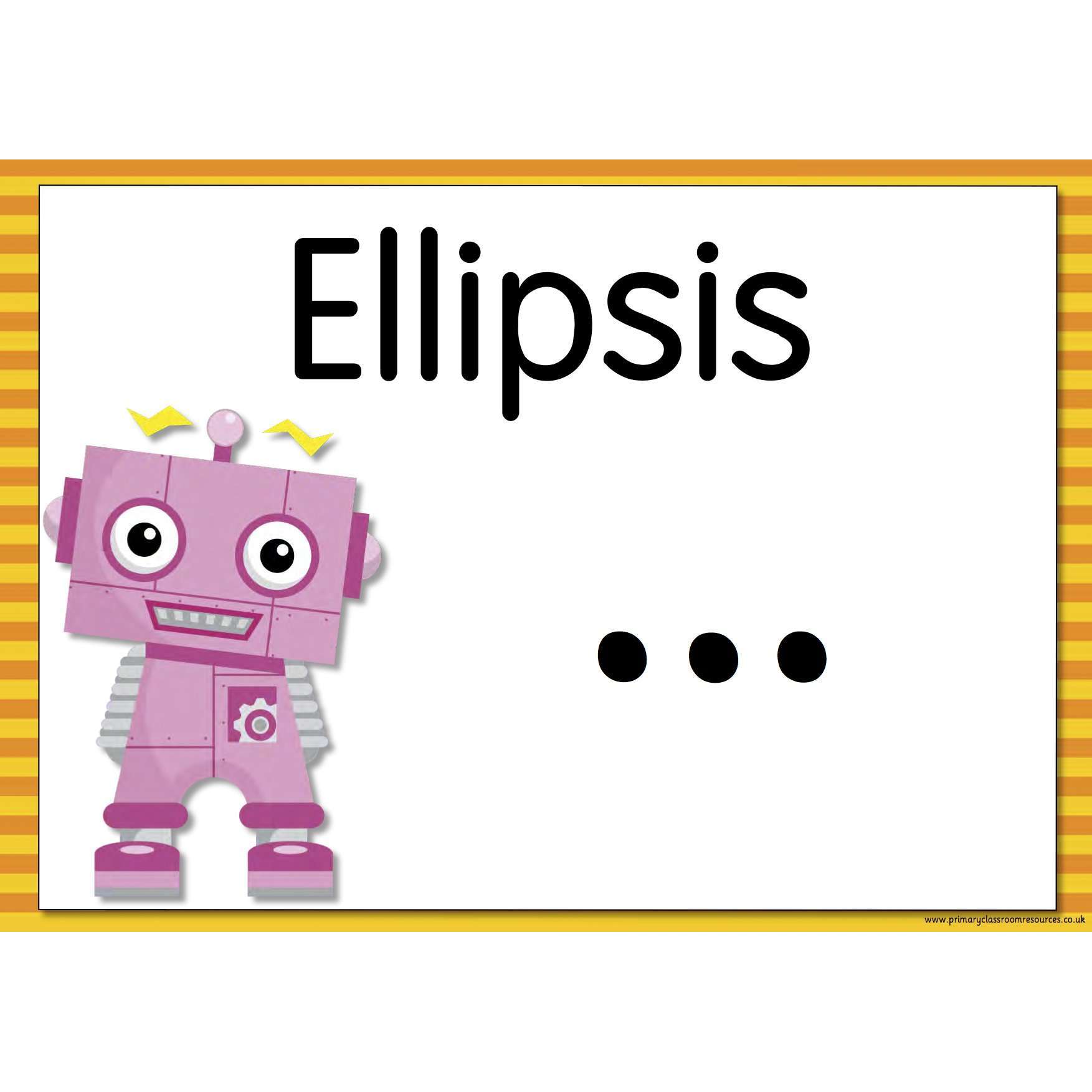 The Grammar Bots - Simple Punctuation Posters:Primary Classroom Resources