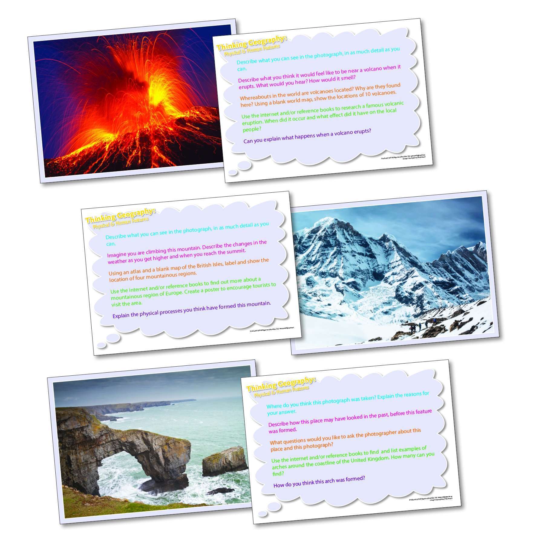 Thinking Geography - Human & Physical Features:Primary Classroom Resources