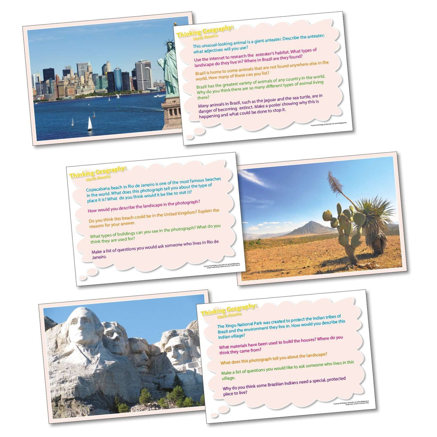 Thinking Geography - North America:Primary Classroom Resources
