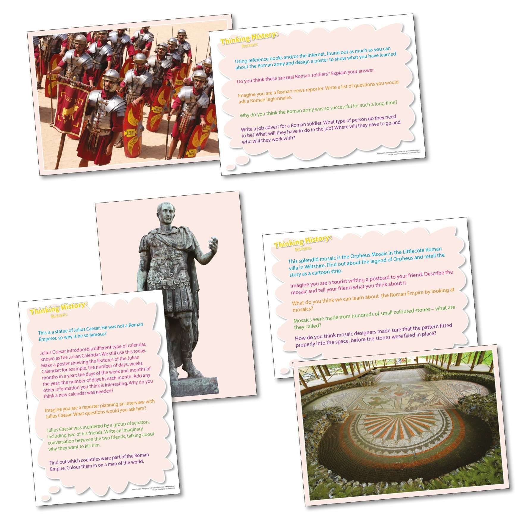 Thinking History - Romans:Primary Classroom Resources