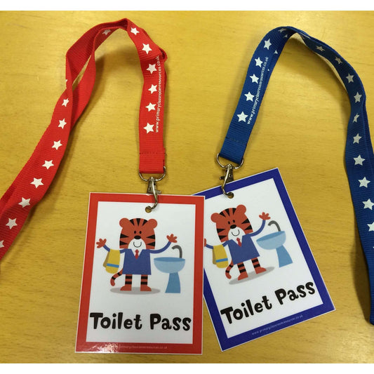 Tiger Toilet Passes:Primary Classroom Resources