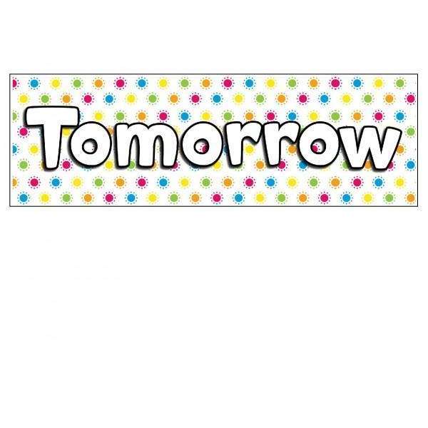 Today, Tomorrow and Yesterday Headers:Primary Classroom Resources