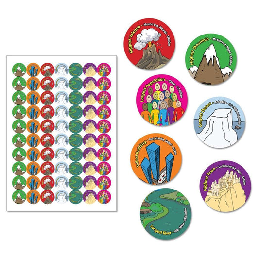 Top Geographer Reward Stickers:Primary Classroom Resources