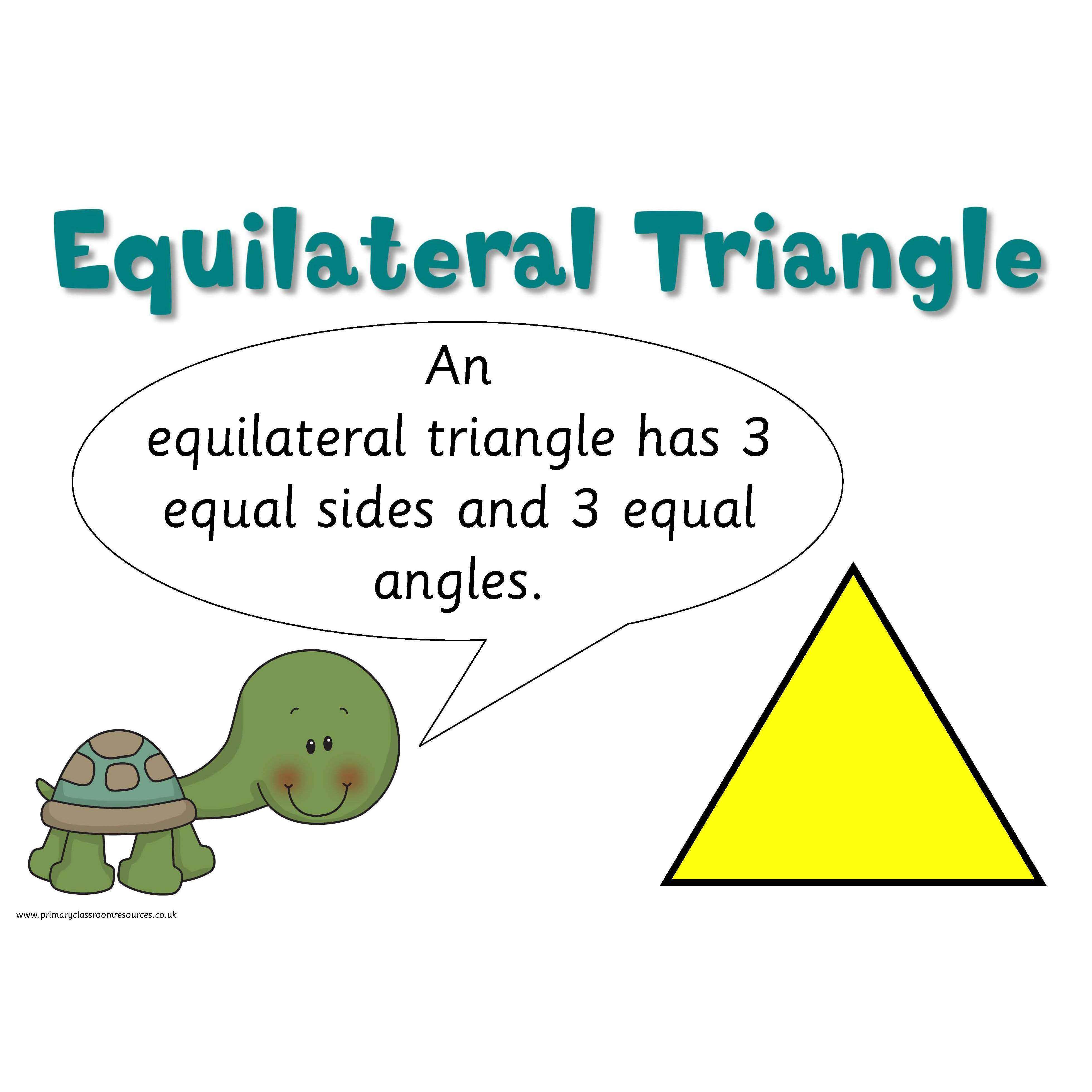 Types of Triangle Posters – Primary Classroom Resources