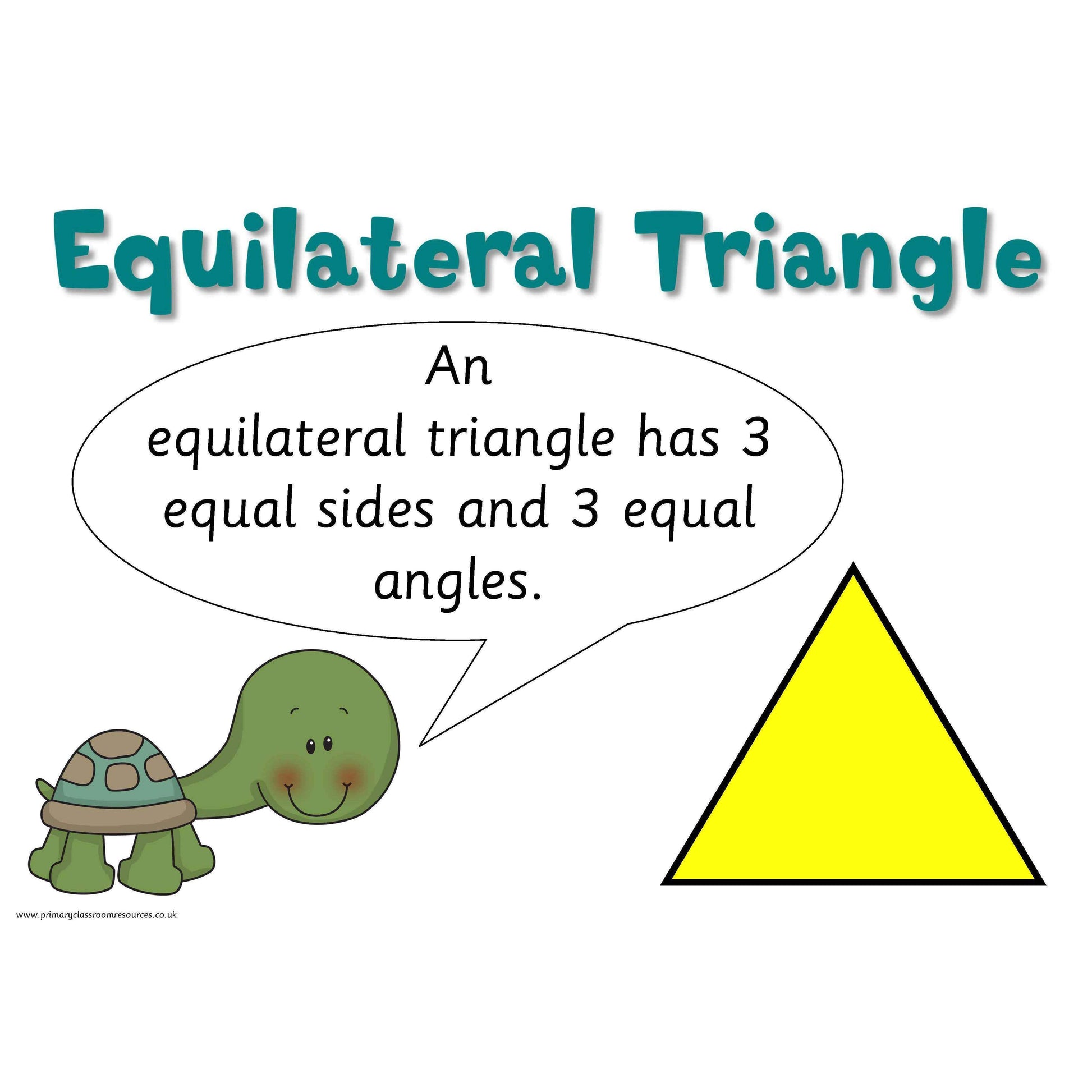 Types of Triangle Posters:Primary Classroom Resources