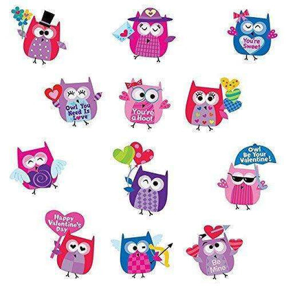 Valentines Day Owl Stickers:Primary Classroom Resources
