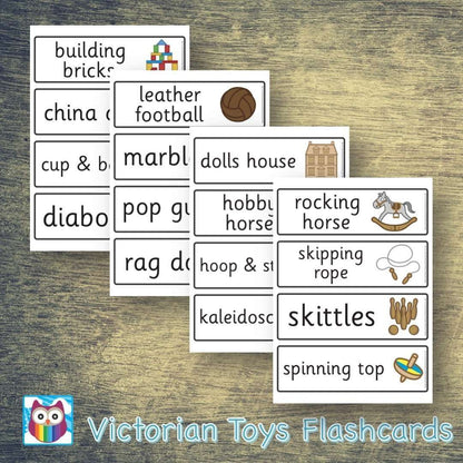 Victorian Toys Flashcards:Primary Classroom Resources