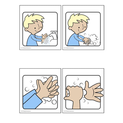 Washing Your Hands - Ordering Activity/Writing prompts:Primary Classroom Resources