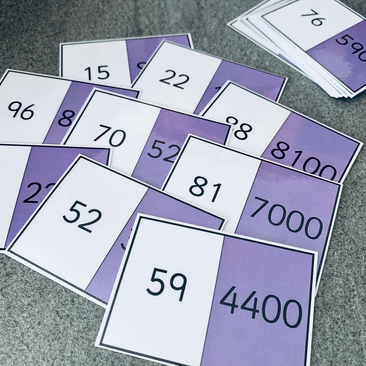 x 100 Loop Cards:Primary Classroom Resources