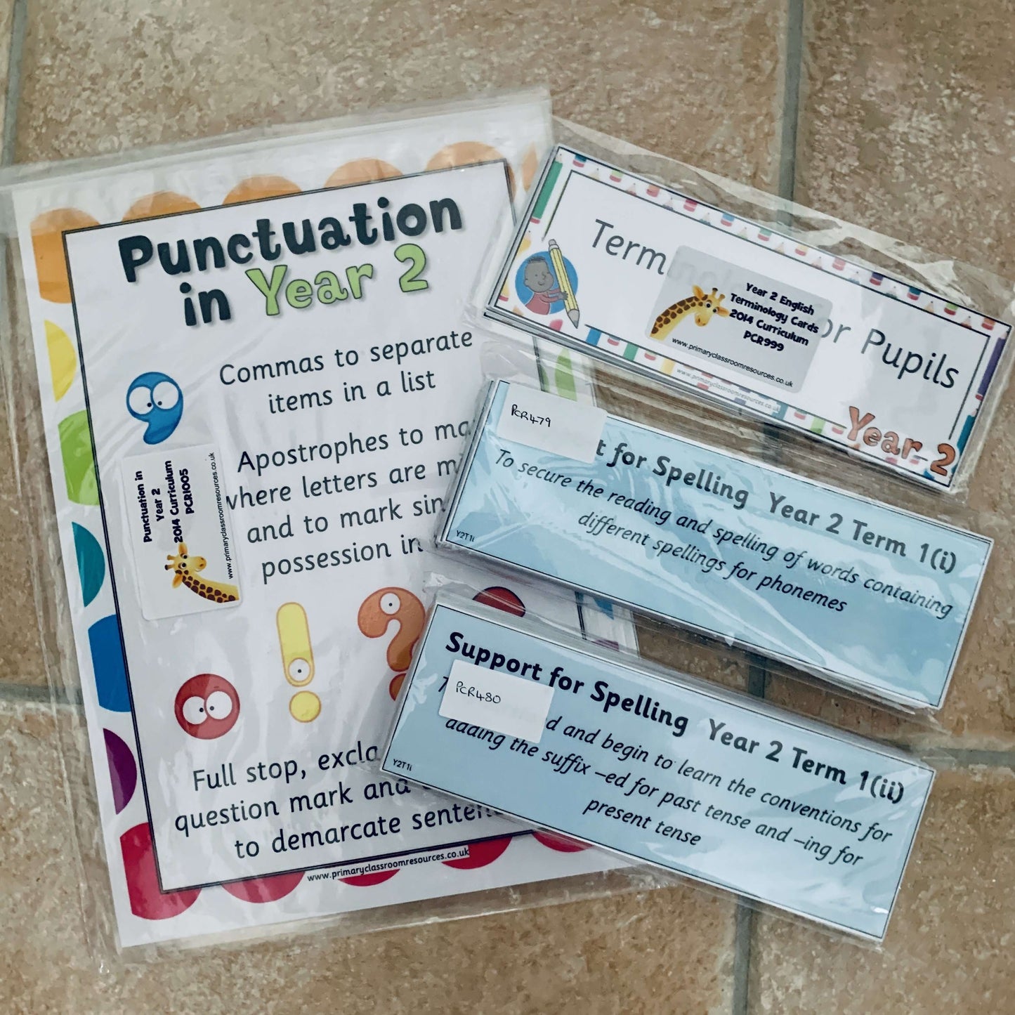 Year 2 English Pack:Primary Classroom Resources